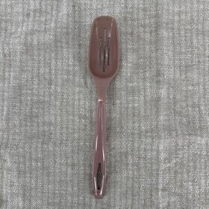 Vintage KING KRAFT Slotted Serving Spoon Cooking Utensil  11" Mauve 50's - 60's